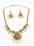Premium Gold Finish necklace set 12259N