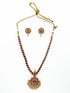 Premium Gold Plated All occasion Necklace Set with diff colours 11310N - Griiham