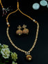 Premium Gold Plated Bestseller design Short Cocktail Necklace Set 8827N - Griiham