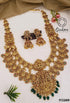 Premium Gold Plated Classic Laxmi Necklace set 11324N - Griiham