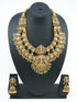 Premium Gold Plated Classic Laxmi Necklace set 11324N - Griiham