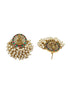 Premium Gold Plated Cute Jhumki Earrings 22263N - Griiham