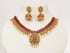 Premium Gold Plated Designer Laxmi Necklace Set with diff Colours 9269N - Griiham
