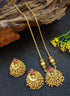 Premium Gold Plated Designer Medium Necklace Set 17074N - Griiham