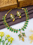 Premium Gold Plated Elegant All occasions Necklace Set 13042N-1
