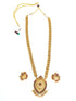Premium Gold Plated Long Classic Necklace Set 13316N