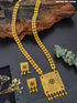 Premium Gold Plated Long  Designer Necklace Set 13318N