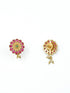 Premium Gold Plated Trending Short Chic Flat Necklace set 10409N - Griiham