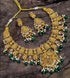 Premium Gold Plated designer Classic Temple Necklace Set - Griiham