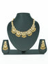 Premium Gold Plated designer Peacock Necklace Set 13291N - Griiham