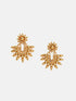 Premium Gold Polish Most Elegant bestseller Necklace Set combo (Long+short) 4854N