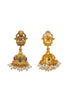 Premium Gold finish Beautiful Laxmi Medium Necklace 17053N