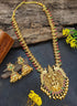Premium Gold finish Bestseller Long Lakshmi Necklace - Griiham