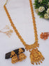 Premium Gold finish necklace with Real CZ/Ruby 7323N
