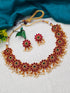 Premium Quality Latest design Gold Plated Krishna Necklace Set 7279N - Griiham