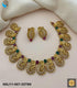 Premium Quality Short necklace set with Red Stone