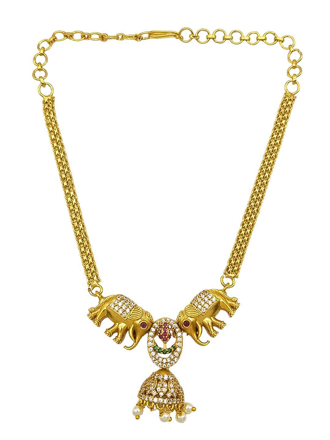 Premium Sayara Collection CZ Exclusive design Necklace Set - Griiham