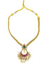 Premium Sayara Collection CZ Necklace Set 22189N