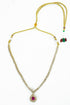 Premium Sayara Collection Designer CZ Stone Necklace Set 10418N - Griiham