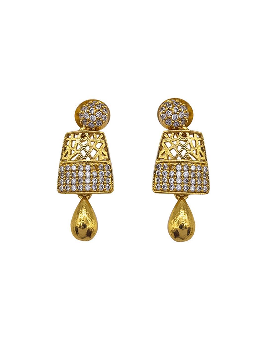 Premium Sayara Collection Elegant CZ Necklace Set 22156N - Griiham