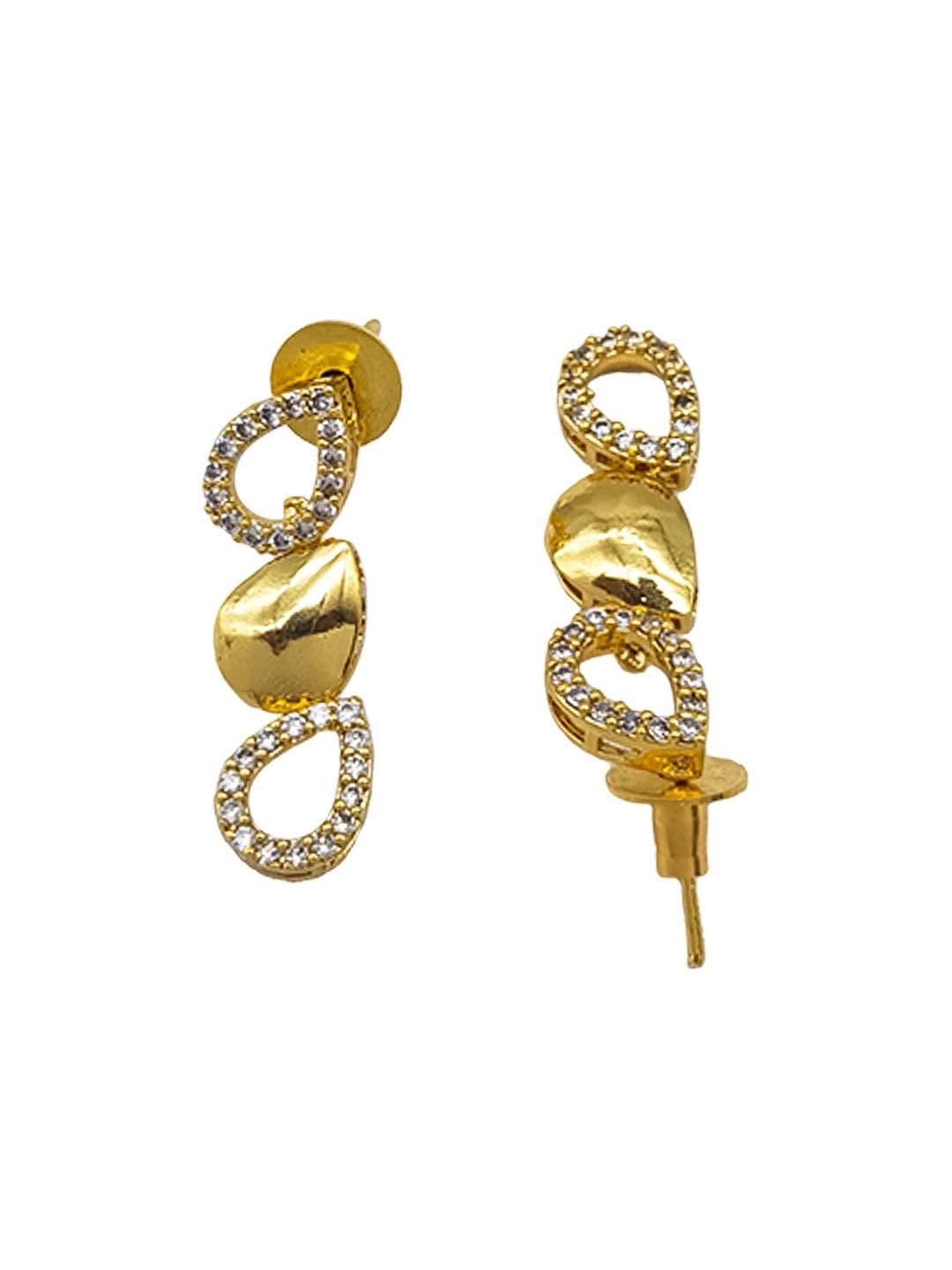 Premium Sayara Collection Elegant Ruby & CZ Necklace Set 22141N - Griiham