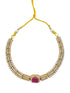 Premium Sayara Collection Interchangeable Stone Choker Necklace Set 22151N