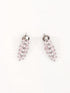 Premium Sayara Collection Pear Shape Necklace Set with Pink CZ Stone - Griiham