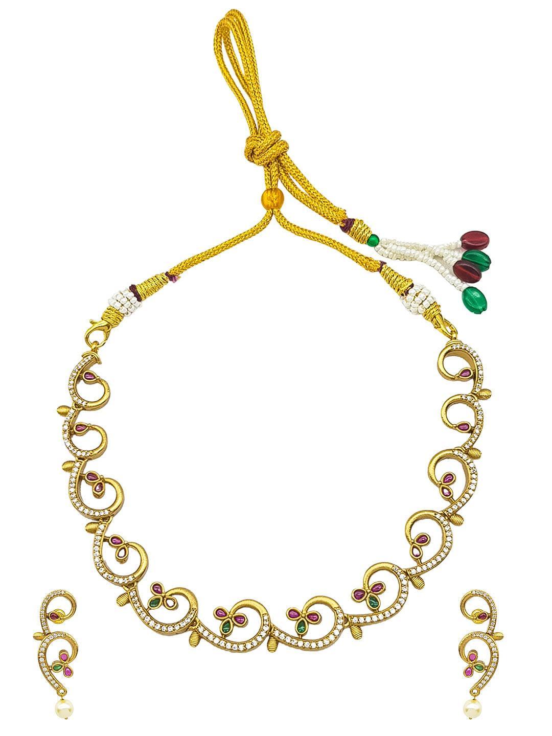 Premium Sayara Collection Trendy Necklace Set - Griiham