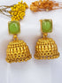 Premium Stone Studded Jhumki / Earrings with colour options 14386N