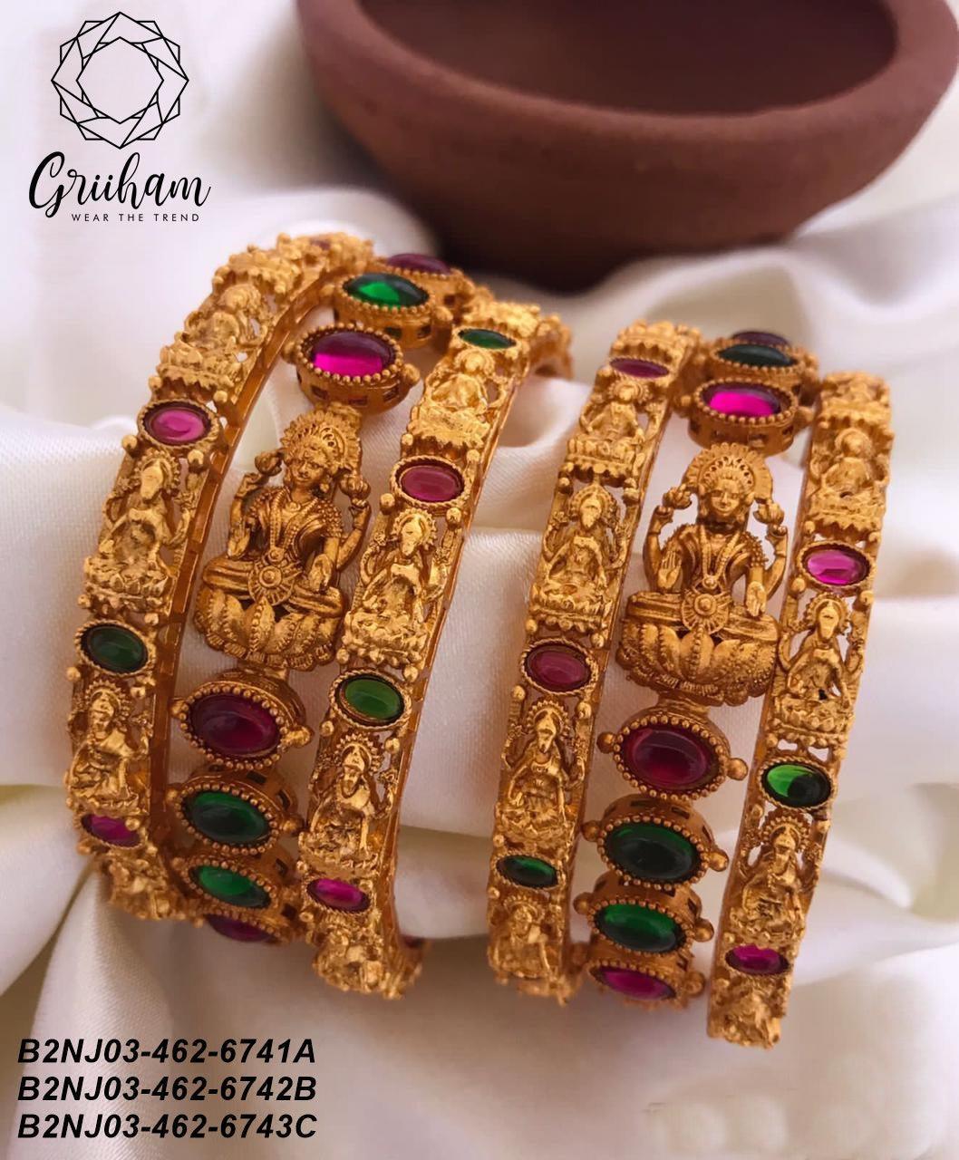 Premium finish Bangles Set of 6 bangles 6741A