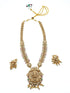 Premium gold finish Long Hara Necklace Set with AD Stones 16865N