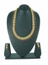 Premium gold finish Long Necklace Set with CZ Stones 16857N - Griiham
