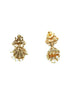 Premium gold finish Pendant Set with Multi color AD Stones 16855N - Griiham