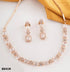 Premium gold plated Multicolor necklace set jewelr