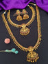 Premium  polish Multicolor stone studded Necklace set combo 6283N