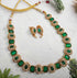 Premium quality Color stone short necklace set 9306N - Griiham
