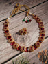 Premium quality Color stone short necklace set 9306N - Griiham