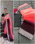 Pure Georgette Two shaded And Just Wear One Minute Ready To Wear Saree 21946N