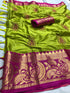 Pure Mercerised Cotton Silk in Exclusive Border Design Saree 18622N