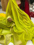 Pure chiffon saree with Jacquard border 22611N