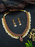 Reversible Necklace Set with AD Stones 22111N