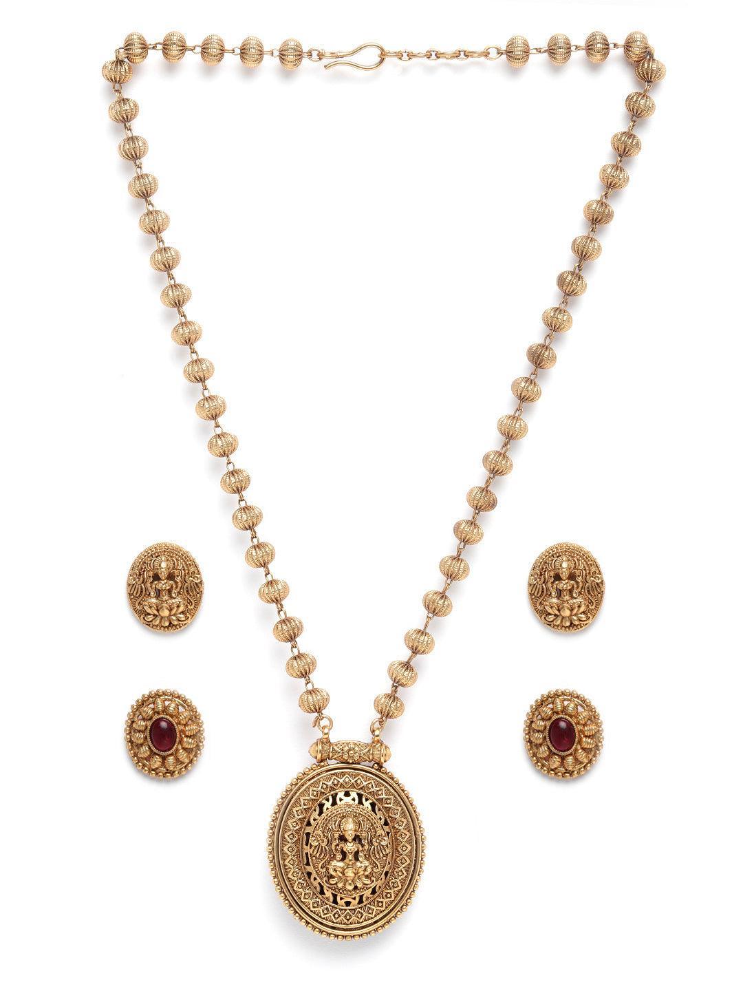 Reversible Pendant Set with AD Stones 22121N - Griiham