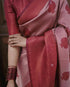 SOFT LICHI Semi-silk CLOTH SAREE 19875N