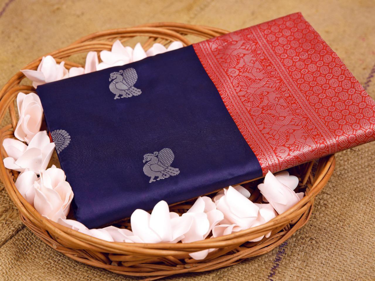 SOFT LICHI Semi-silk CLOTH saree 13066N - Griiham