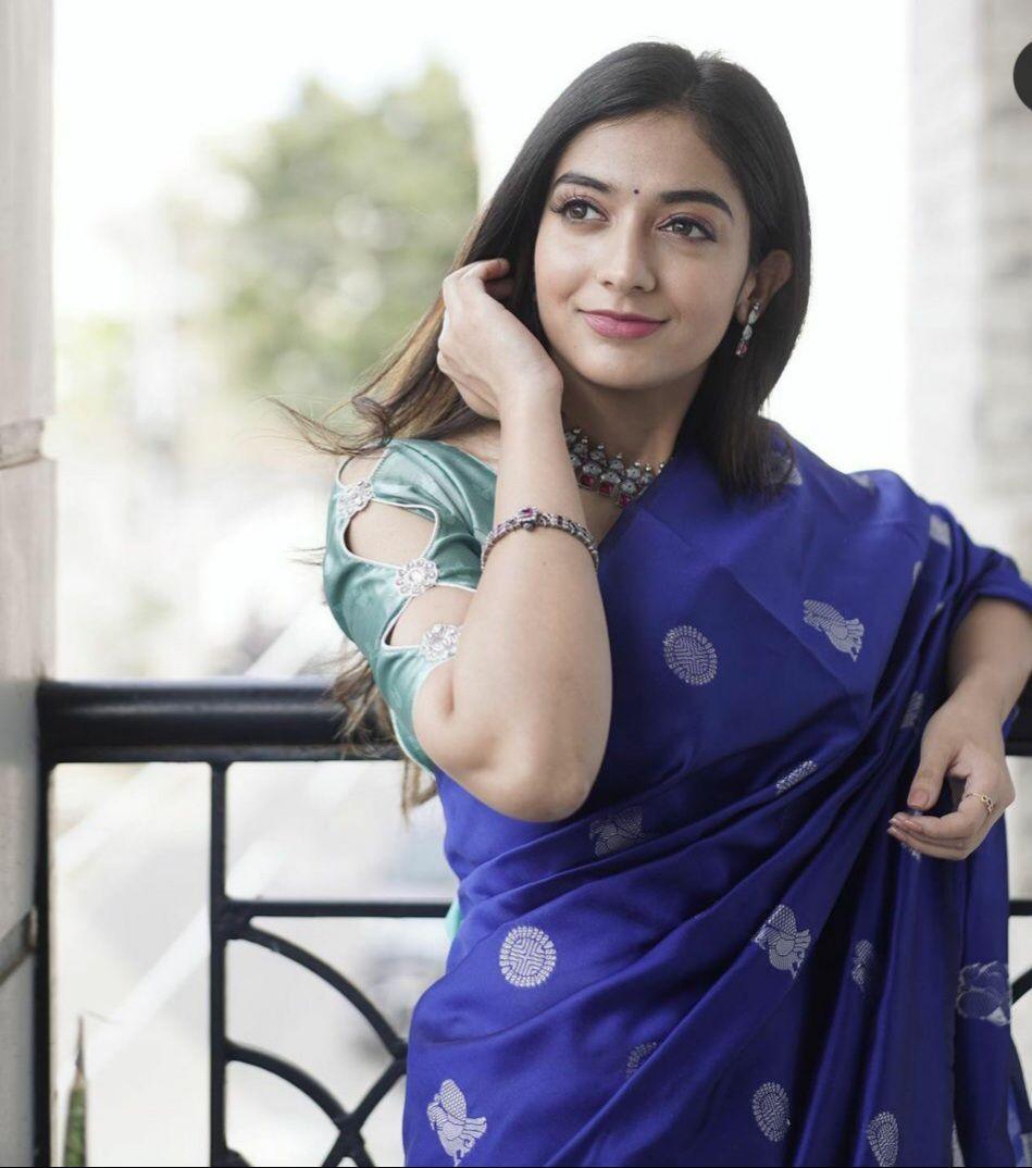 SOFT LICHI Semi-silk CLOTH saree 13066N - Griiham