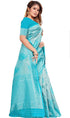 SOFT LICHI Semi-silk CLOTH saree 14087N