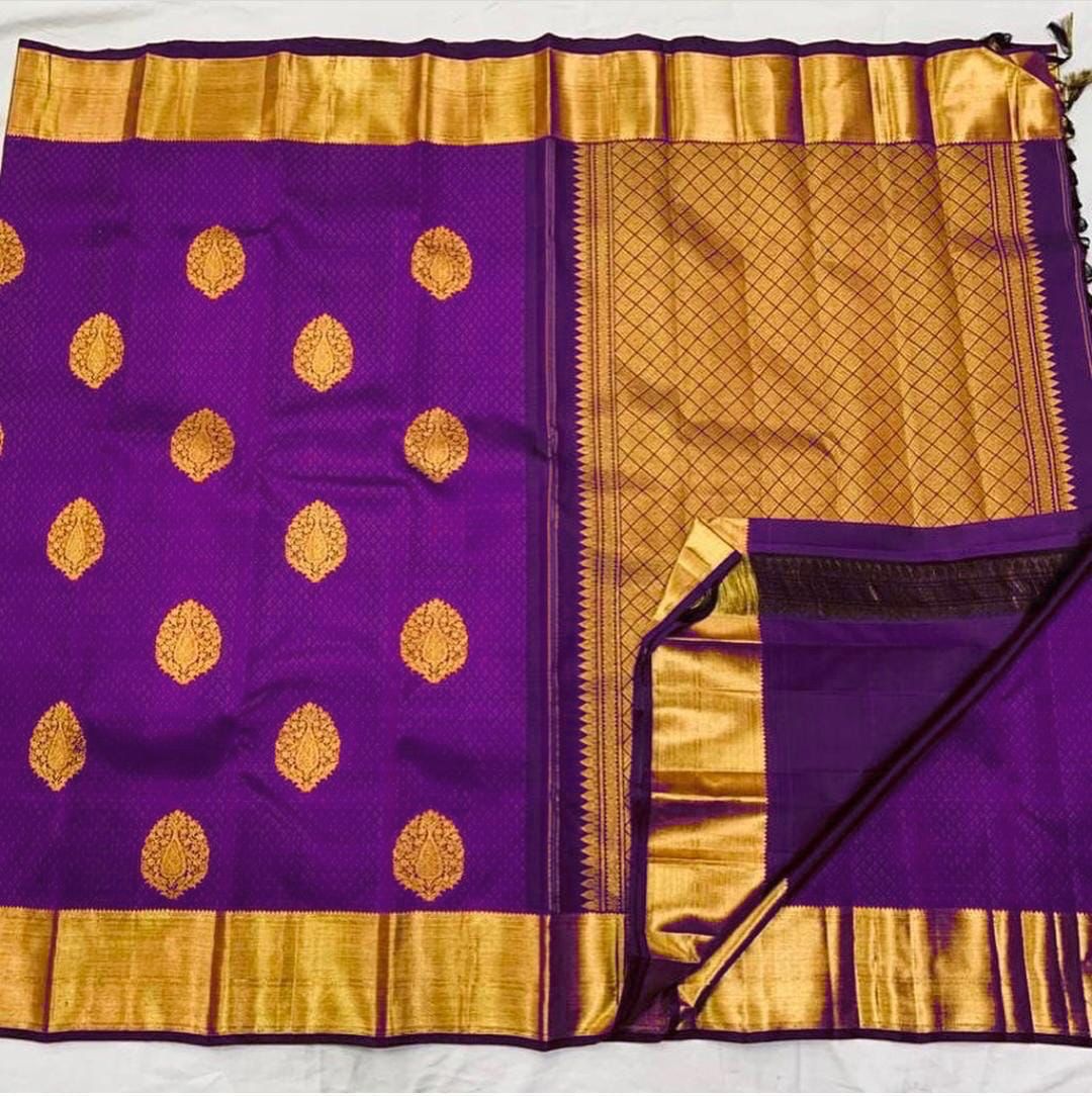 SOFT LICHI Semi-silk CLOTH saree 19887N