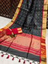 SOFT TUSSAR SEMI-SILK SAREE WITH ALL OVER BANDHANI STYLE 21027N
