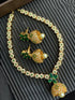 Sayara Collection CZ Party Wear Necklace Set 9356N