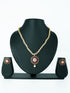 Sayara Collection Designer CZ Necklace set in diff colours 12874N